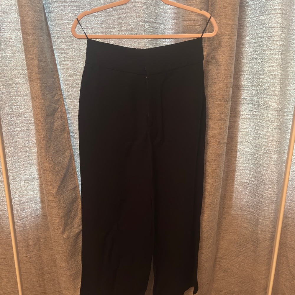 Zara Black Wide Leg Women's Pants